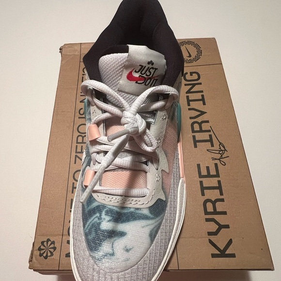 NIB Nike Kyrie 8 GO GS Chinese New Year Photon Dust DQ8076-002 Youth 4.5 Kids - Picture 4 of 14